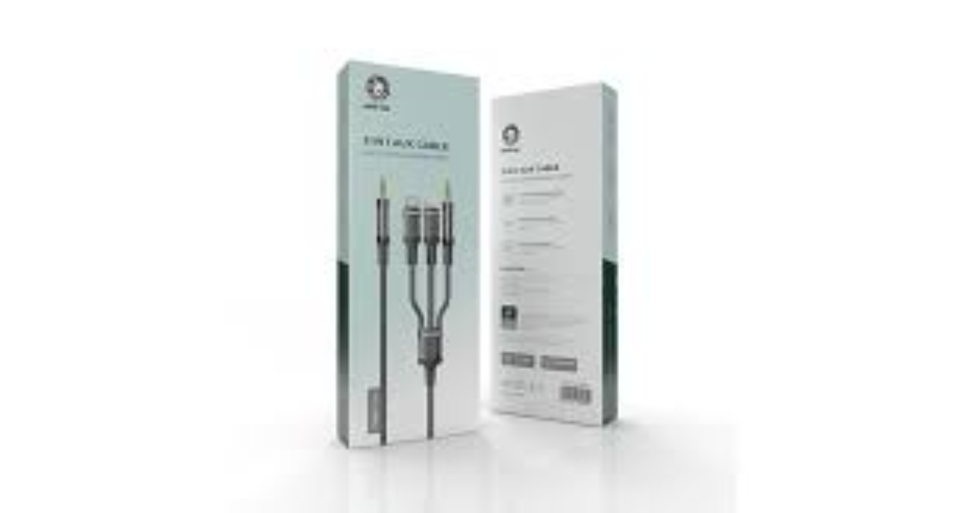GREEN LION AUX TO AUX BRAIDED CABLE 1M-BLACK